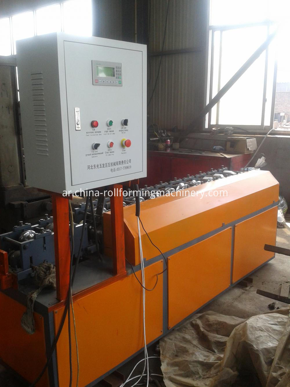 لفة الباب لفة تشكيل آلة door frame roll forming machine
